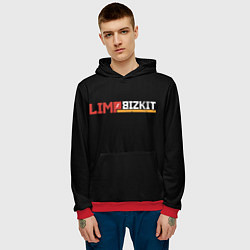 Толстовка-худи мужская Limp Bizkit, цвет: 3D-красный — фото 2