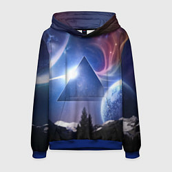 Толстовка-худи мужская Pink Floyd: Space, цвет: 3D-синий