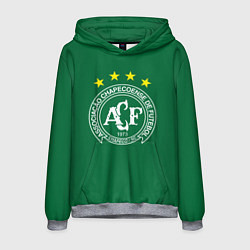 Толстовка-худи мужская ACF Chapecoense, цвет: 3D-меланж