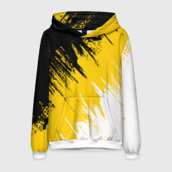 Толстовка-худи мужская Имперский флаг России, цвет: 3D-белый