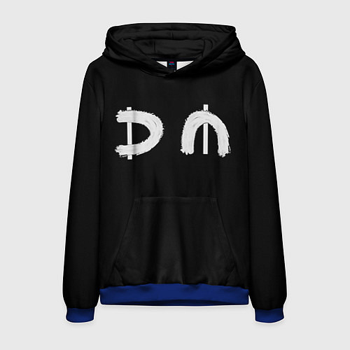 Мужская толстовка DM Rock / 3D-Синий – фото 1