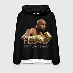 Толстовка-худи мужская Floyd Mayweather, цвет: 3D-белый