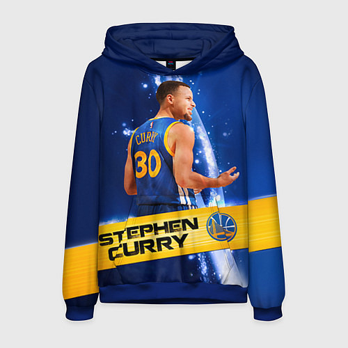 Мужская толстовка Golden State Warriors 8 / 3D-Синий – фото 1
