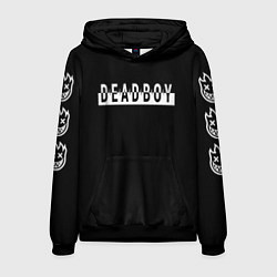 Толстовка-худи мужская DeadBoy, цвет: 3D-черный