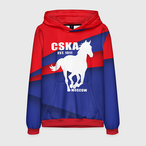 Мужская толстовка CSKA est. 1911 / 3D-Красный – фото 1