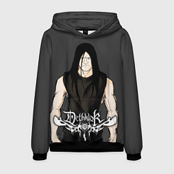 Толстовка-худи мужская Dethklok Man, цвет: 3D-черный
