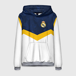 Толстовка-худи мужская Real Madrid FC: Sport, цвет: 3D-меланж