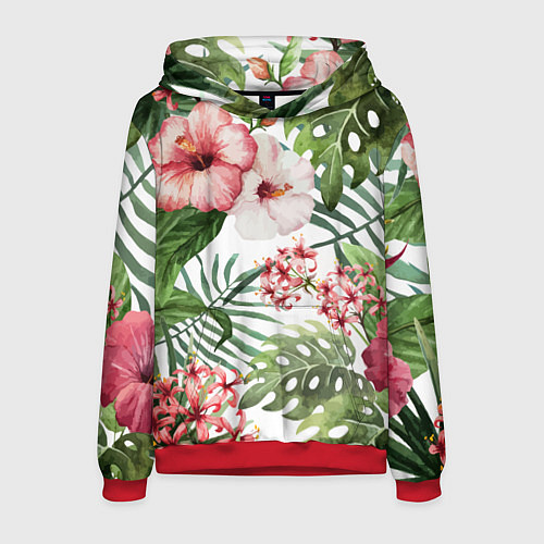 Мужская толстовка Таинственный остров / 3D-Красный – фото 1