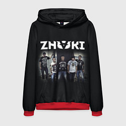 Толстовка-худи мужская ZNAKI, цвет: 3D-красный