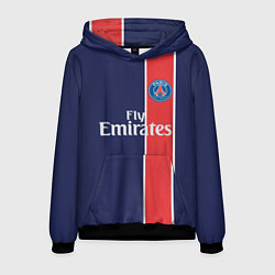 Толстовка-худи мужская FC PSG: Original, цвет: 3D-черный