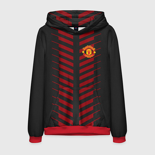 Мужская толстовка FC Manchester United: Creative / 3D-Красный – фото 1