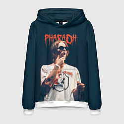 Толстовка-худи мужская Pharaoh, цвет: 3D-белый