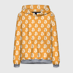 Толстовка-худи мужская BTC Pattern, цвет: 3D-меланж