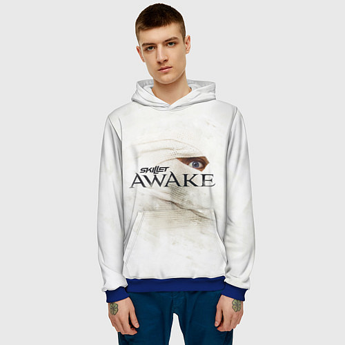 Мужская толстовка Skillet: Awake / 3D-Синий – фото 3