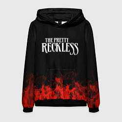 Толстовка-худи мужская The Pretty Reckless: Red Flame, цвет: 3D-черный