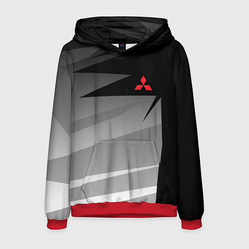 Мужская толстовка MITSUBISHI SPORT / 3D-Красный – фото 1