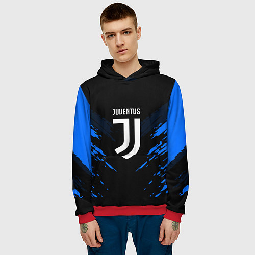 Мужская толстовка JUVENTUS Sport / 3D-Красный – фото 3