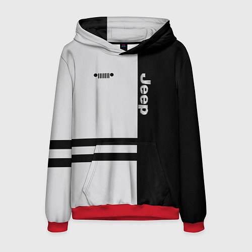 Мужская толстовка Jeep / 3D-Красный – фото 1