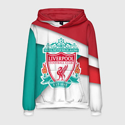 Толстовка-худи мужская FC Liverpool, цвет: 3D-белый