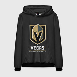 Толстовка-худи мужская Vegas: Golden Knights, цвет: 3D-черный