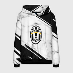 Толстовка-худи мужская JUVENTUS, цвет: 3D-черный