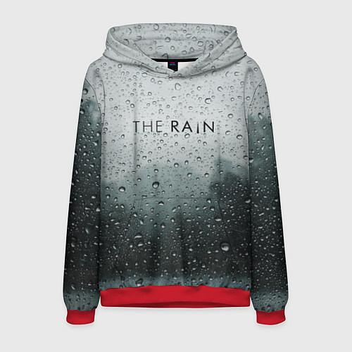 Мужская толстовка The Rain / 3D-Красный – фото 1