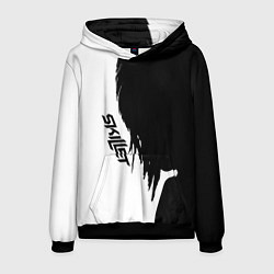 Толстовка-худи мужская Skillet Shadow, цвет: 3D-черный