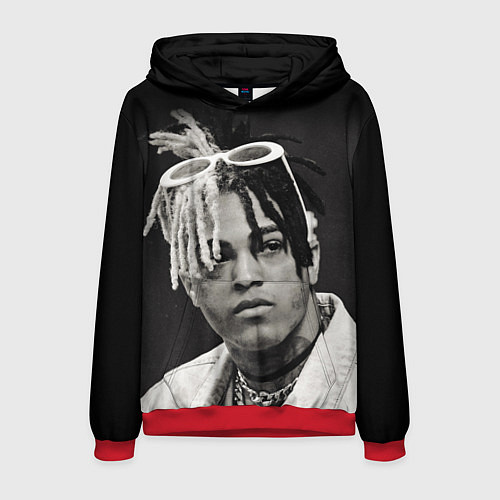 Мужская толстовка XXXTentacion / 3D-Красный – фото 1
