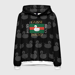 Толстовка-худи мужская GUSSI: Little Style, цвет: 3D-белый