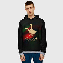 Толстовка-худи мужская GUSSI EQ Style, цвет: 3D-меланж — фото 2