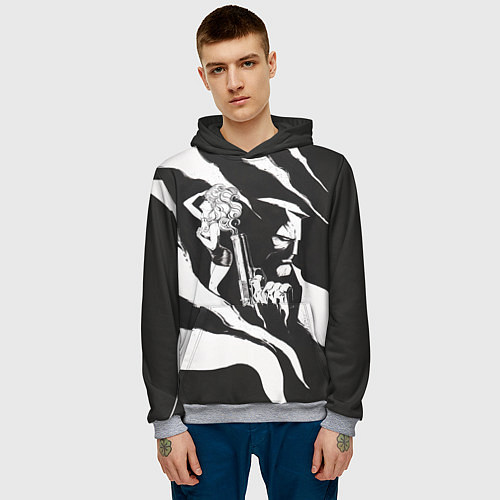 Мужская толстовка Sin City / 3D-Меланж – фото 3