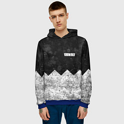 Толстовка-худи мужская BONES: SESH Team, цвет: 3D-синий — фото 2