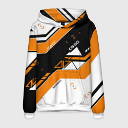 Толстовка-худи мужская CS:GO Asiimov Inverted, цвет: 3D-белый