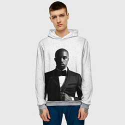 Толстовка-худи мужская Kanye West: Halftone, цвет: 3D-меланж — фото 2
