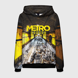 Толстовка-худи мужская METRO EXODUS EXCLUSIVE, цвет: 3D-черный