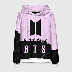 Толстовка-худи мужская BTS Boys, цвет: 3D-белый