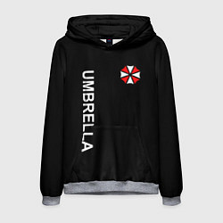 Толстовка-худи мужская UMBRELLA CORP, цвет: 3D-меланж