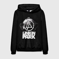 Толстовка-худи мужская Linkin Park, цвет: 3D-черный