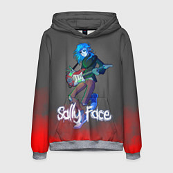 Толстовка-худи мужская Sally Face: Rock Star, цвет: 3D-меланж