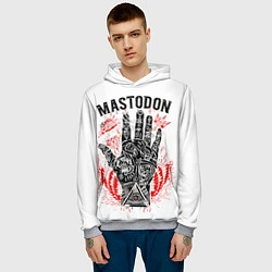 Толстовка-худи мужская Mastodon: Magic Hand, цвет: 3D-меланж — фото 2