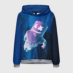 Толстовка-худи мужская Marshmello Effect, цвет: 3D-меланж