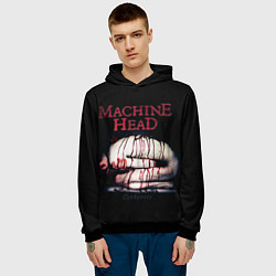 Толстовка-худи мужская Machine Head: Catharsis цвета 3D-черный — фото 2