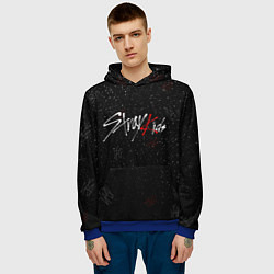 Толстовка-худи мужская STRAY KIDS, цвет: 3D-синий — фото 2