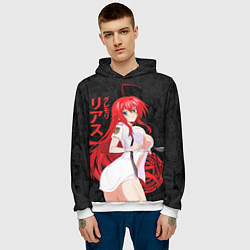 Толстовка-худи мужская DxD RIAS JAPSTYLE, цвет: 3D-белый — фото 2