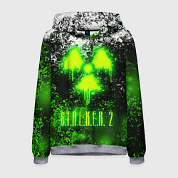 Толстовка-худи мужская S T A L K E R 2, цвет: 3D-меланж