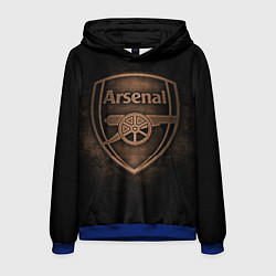 Толстовка-худи мужская Arsenal, цвет: 3D-синий