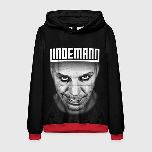 Мужская толстовка LINDEMANN / 3D-Красный – фото 1