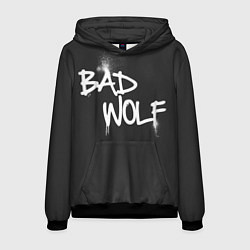 Толстовка-худи мужская Bad Wolf, цвет: 3D-черный
