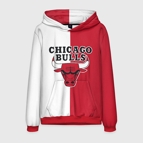 Мужская толстовка CHICAGO BULLS / 3D-Красный – фото 1