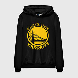 Толстовка-худи мужская GOLDEN STATE WARRIORS, цвет: 3D-черный